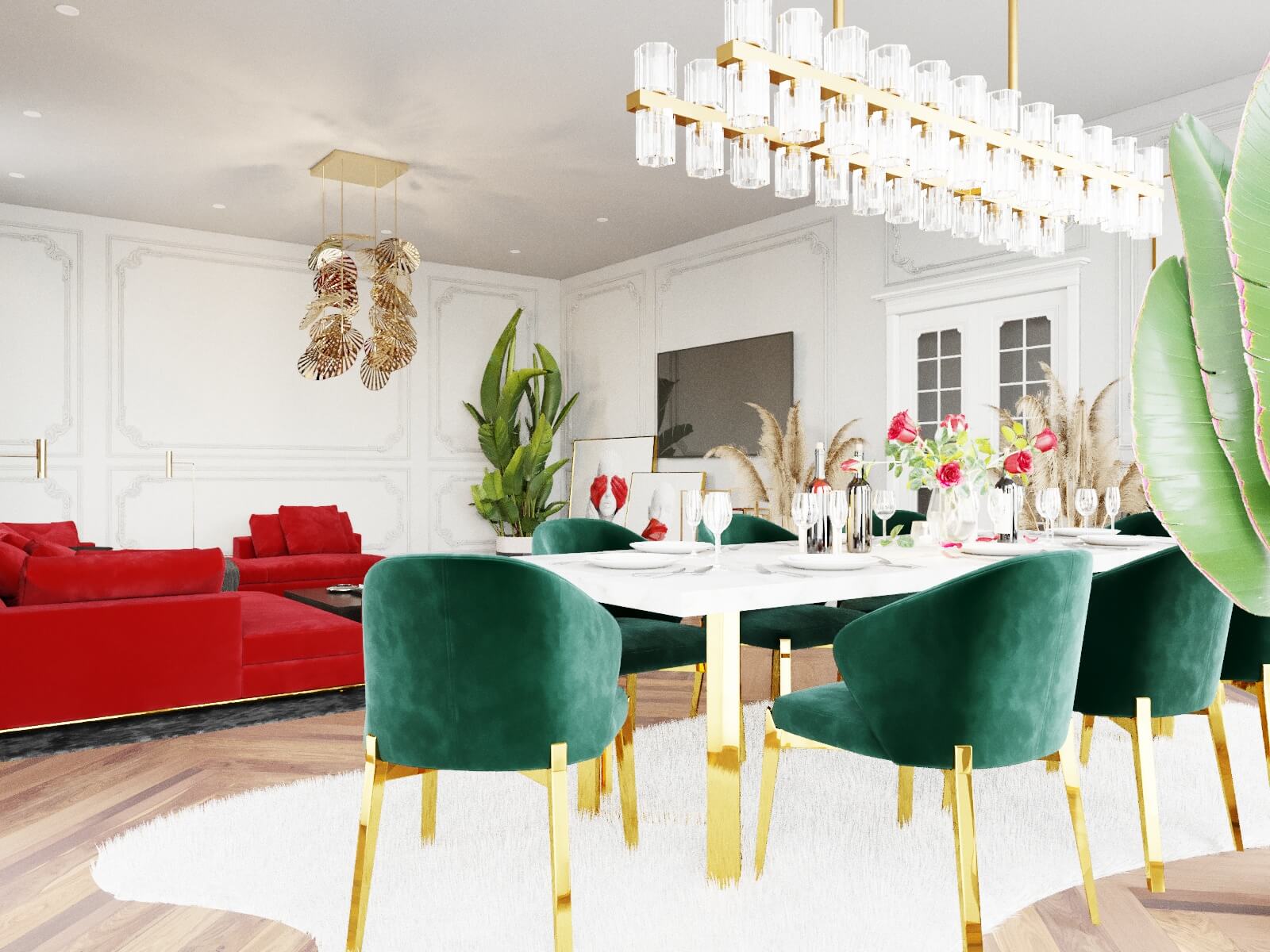 Дизайн гостиной в частных апартаментах. г. Тула.