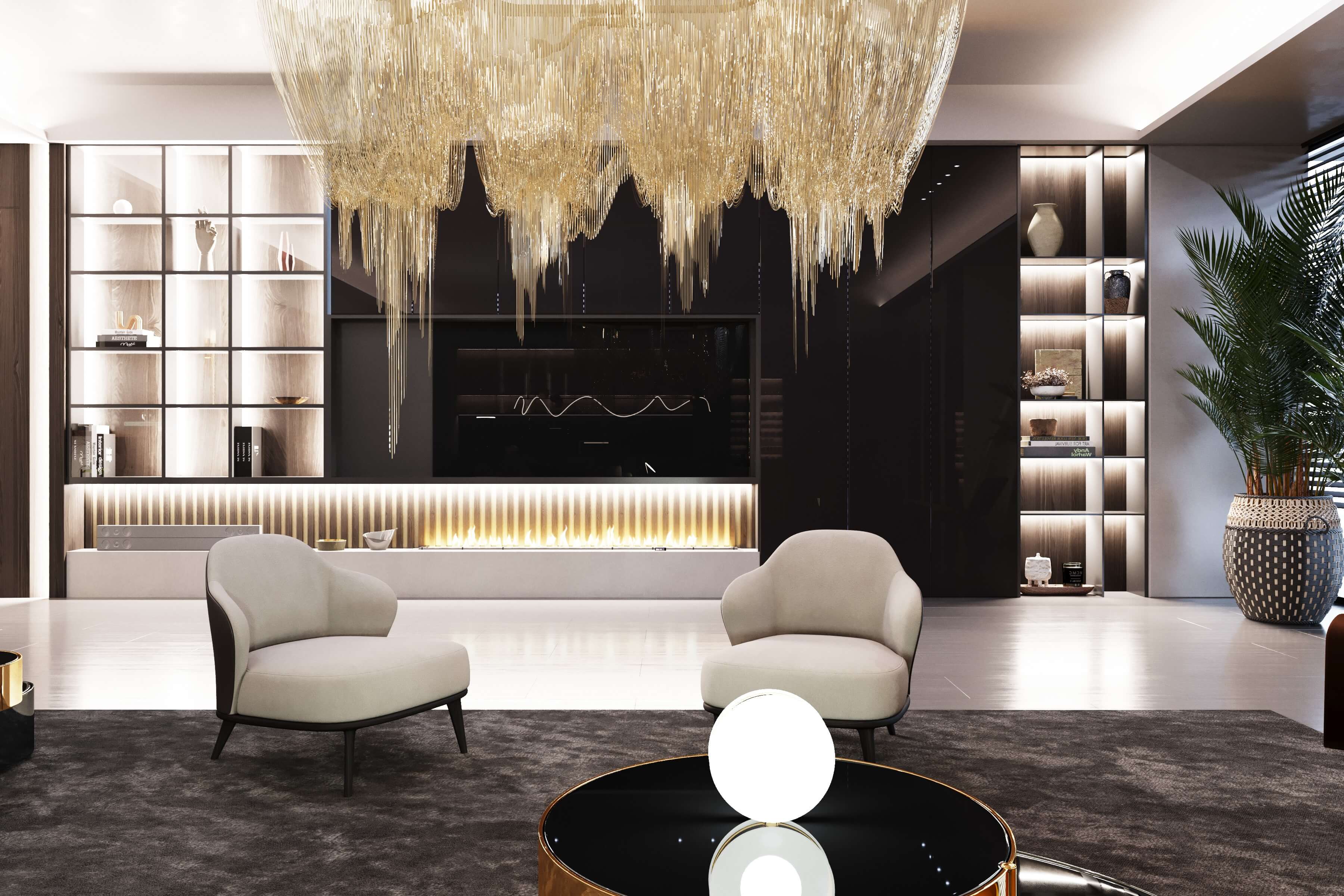 Дизайн кухни-гостиной, г. Подольск