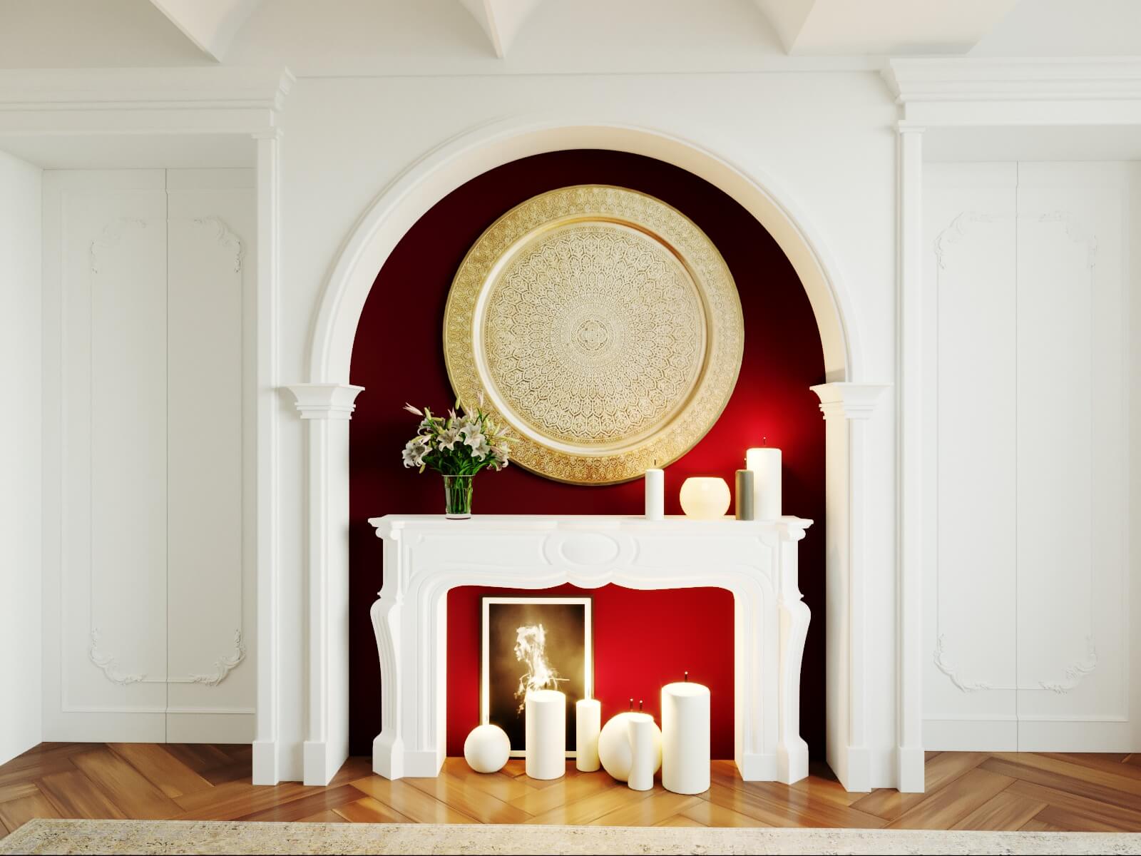 Дизайн спальни в частном доме. г. Тула 