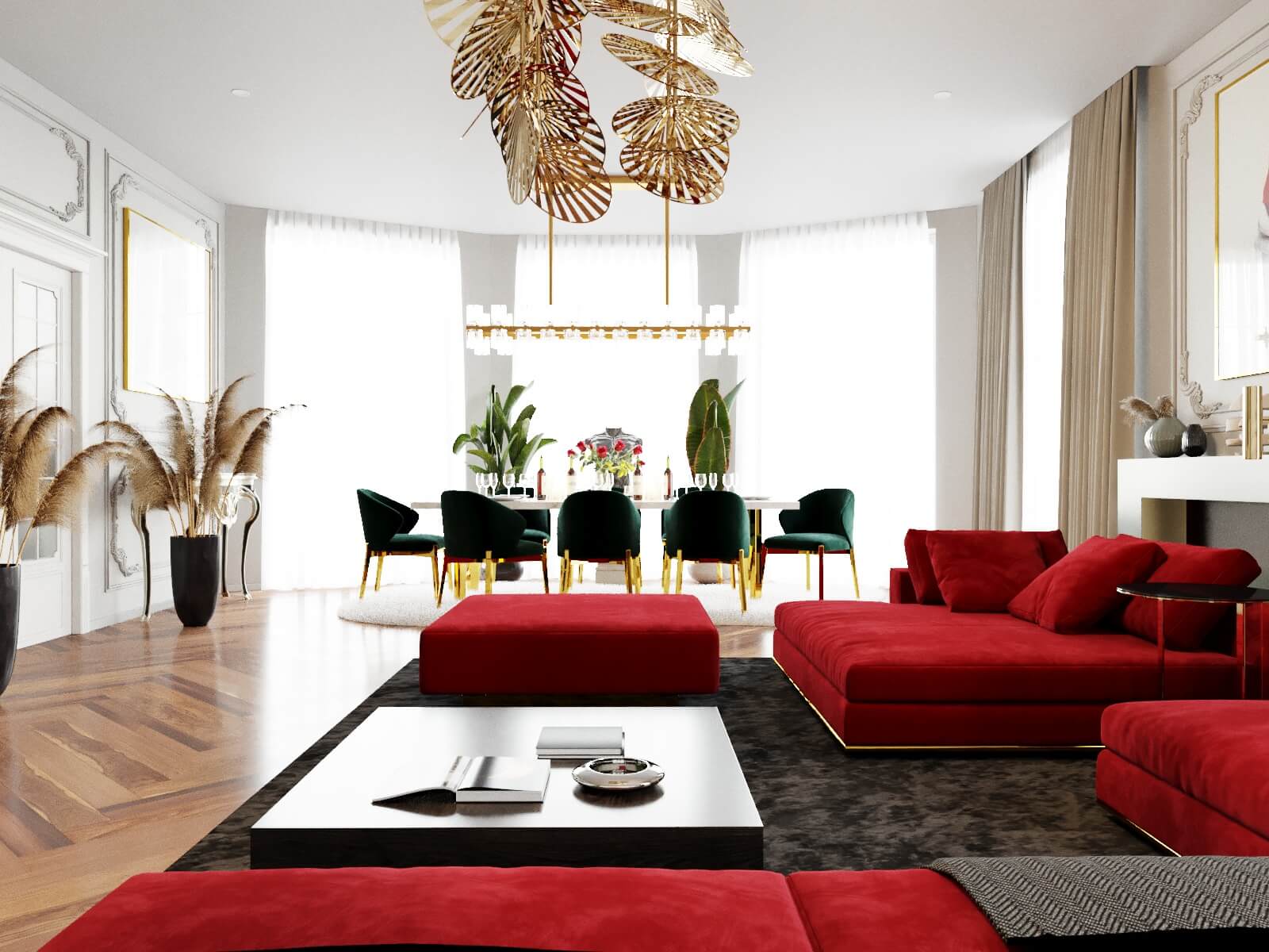 Дизайн гостиной в частных апартаментах. г. Тула.