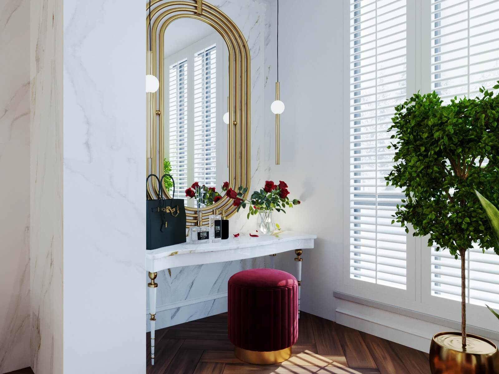 Дизайн ванной комнаты в загородном доме, г. Тула