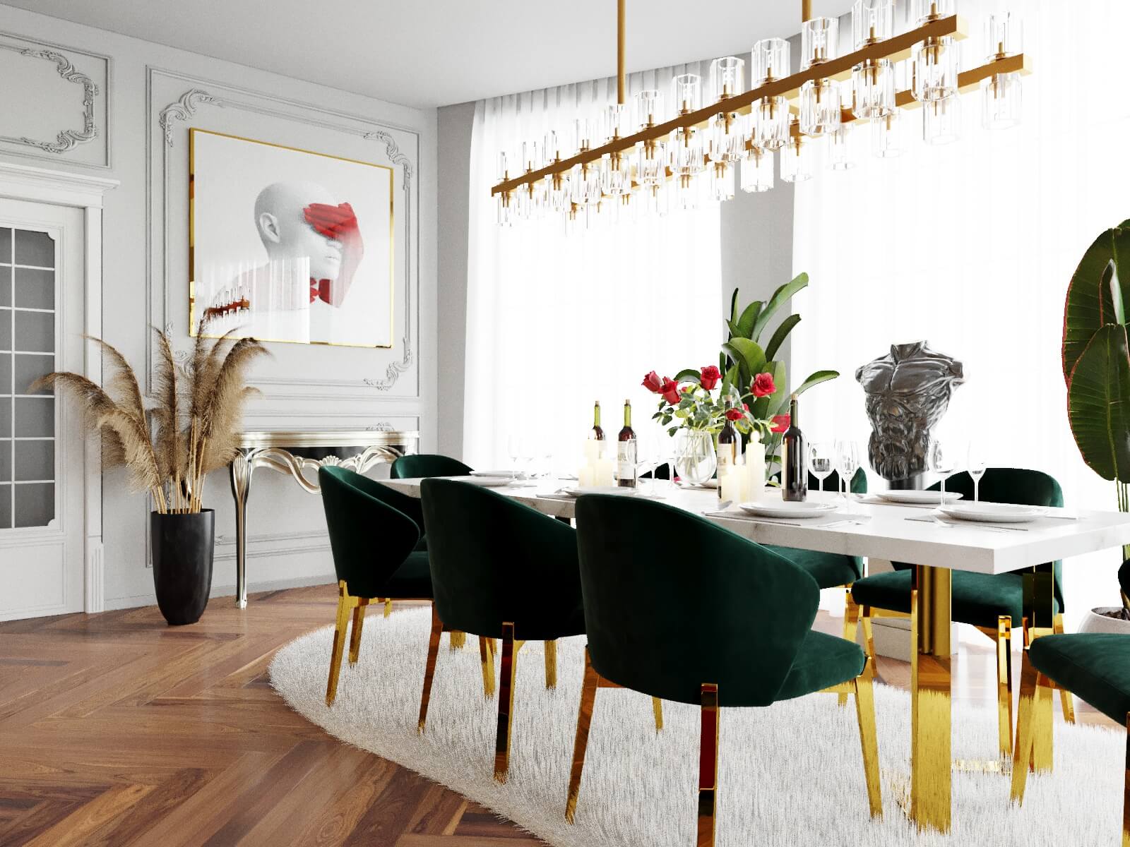 Дизайн гостиной в частных апартаментах. г. Тула.